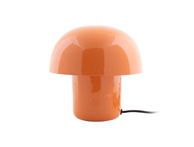 Lampe Champignon | Orange, Chrome et blanche 1