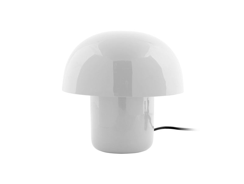 Lampe Champignon | Orange, Chrome et blanche