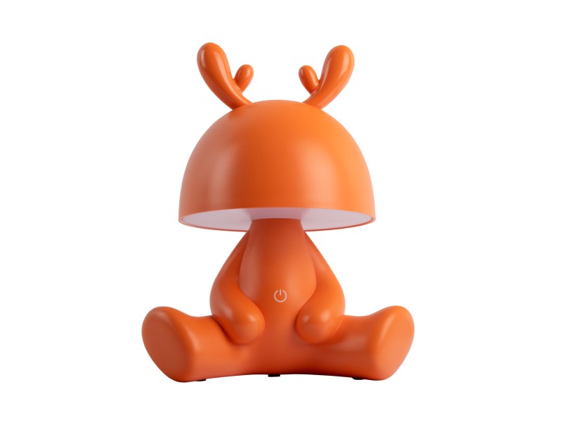 Lampe enfant | Cerf orange 1