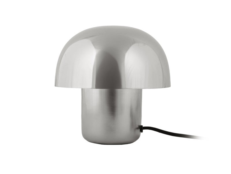 Lampe Champignon | Orange, Chrome et blanche