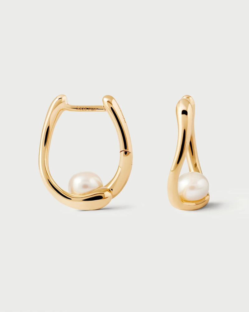 Boucles PDPAOLA - Perla aura hoops