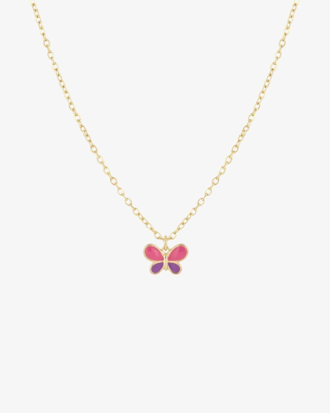 Collier enfant Papillon doré hypoallergénique - HOLO