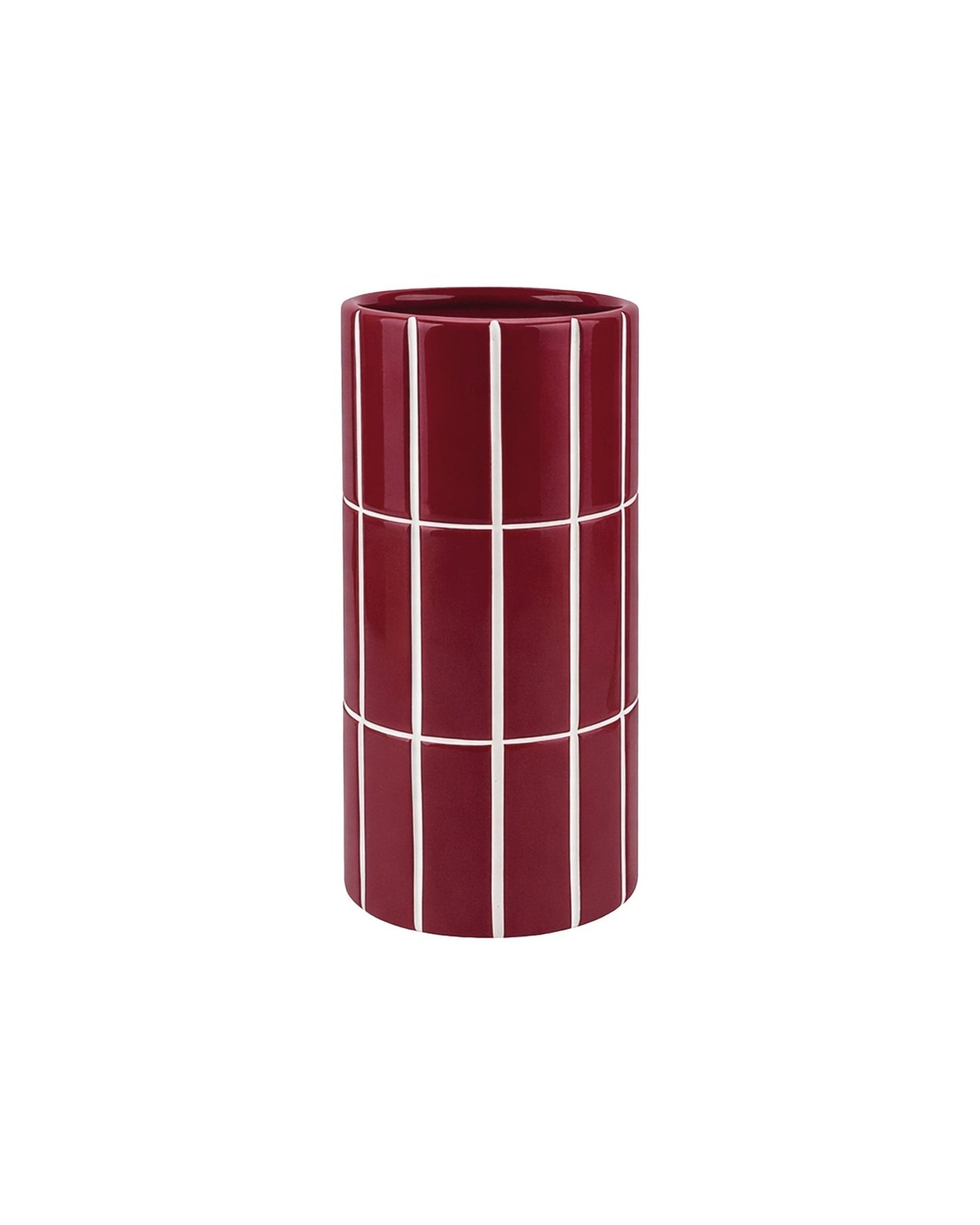 Vase - Carrie Burgundy 1