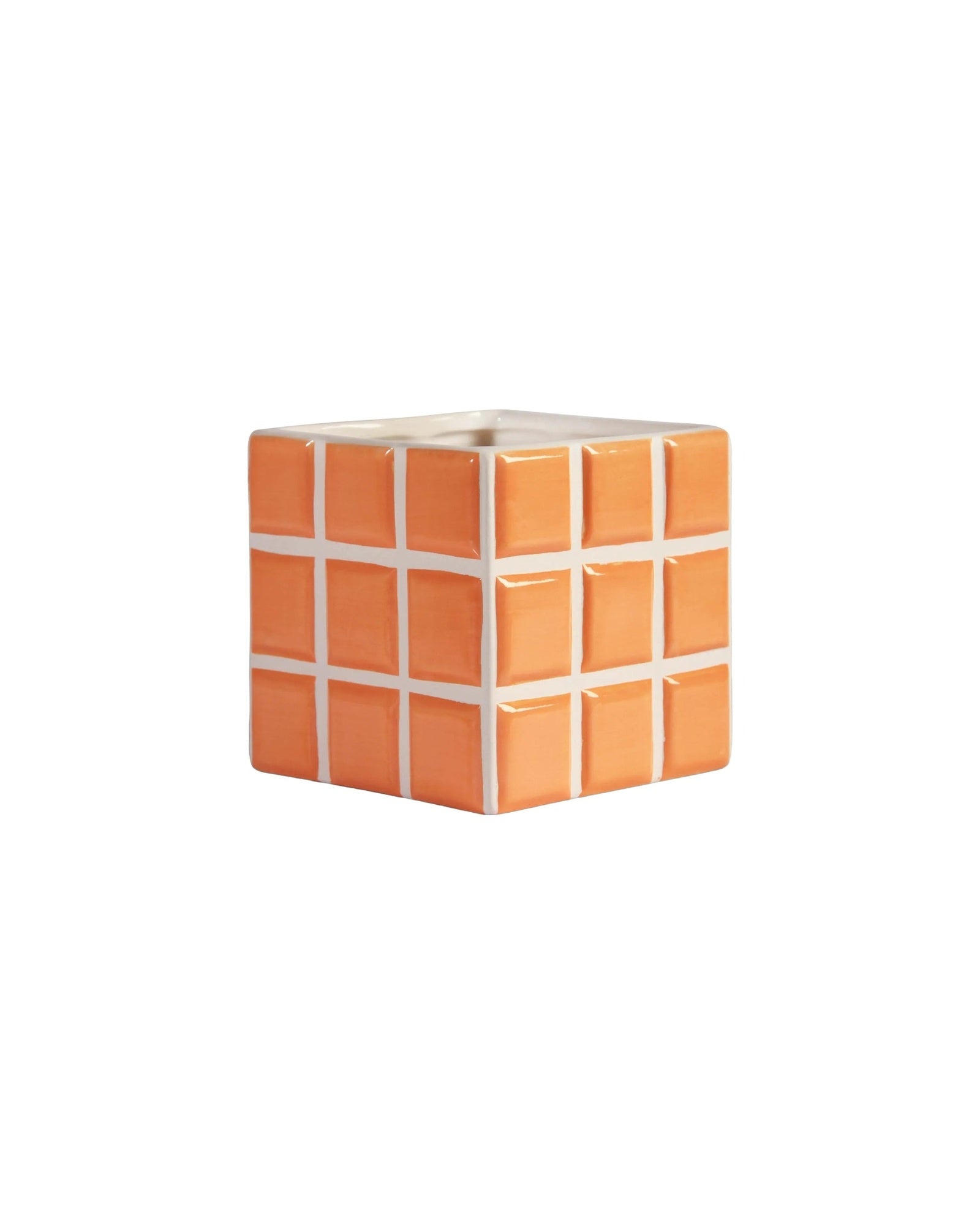 Vase | &Klevering - Tile Orange 1