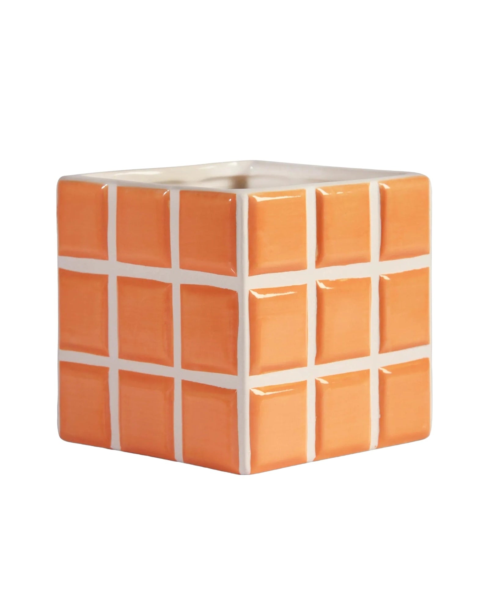 Vase | &Klevering - Tile Orange 1
