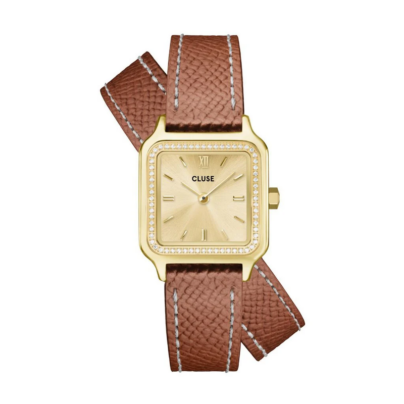 Montre femme  - Gracieuse petite double bracelet CW11810