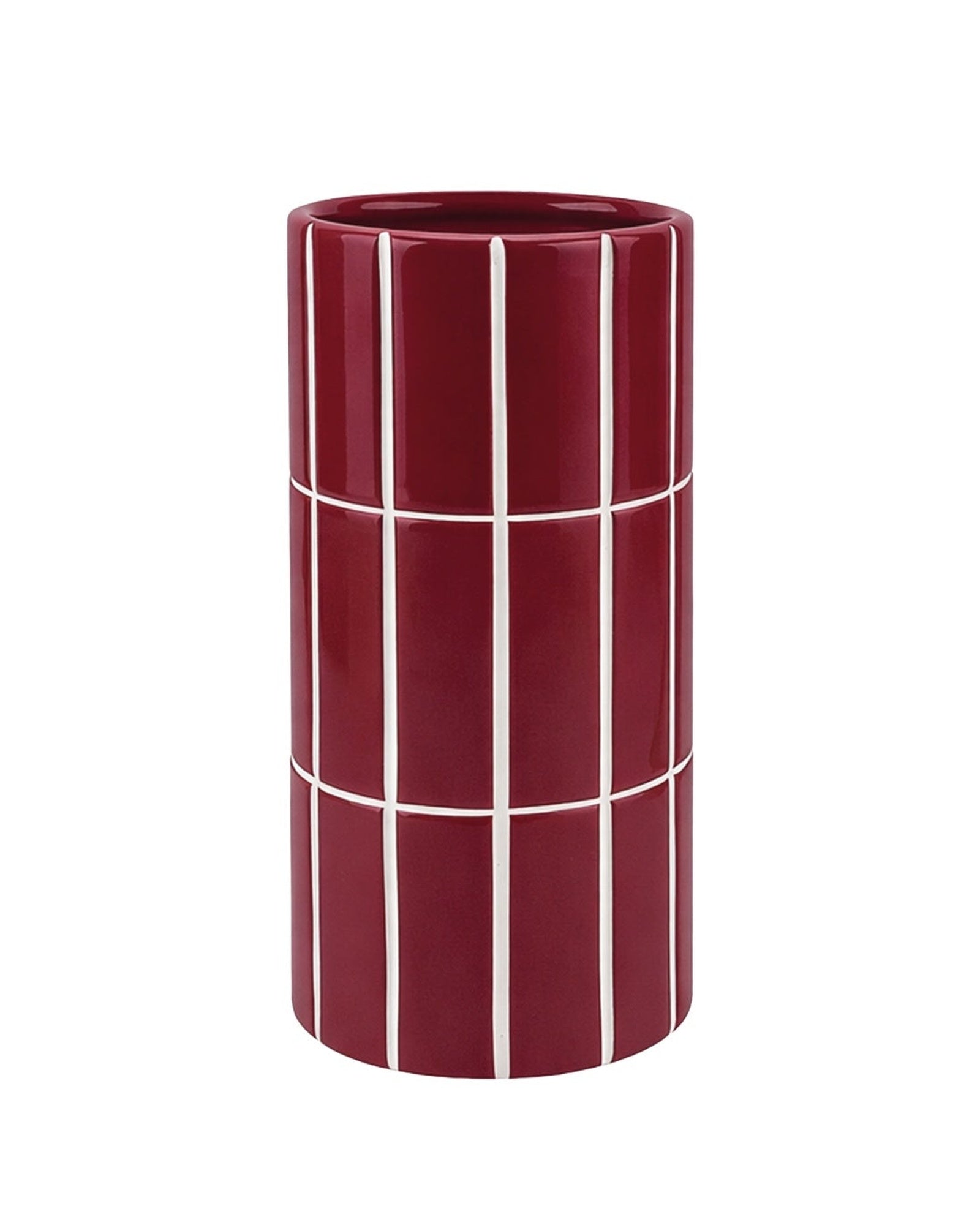 Vase - Carrie Burgundy 1