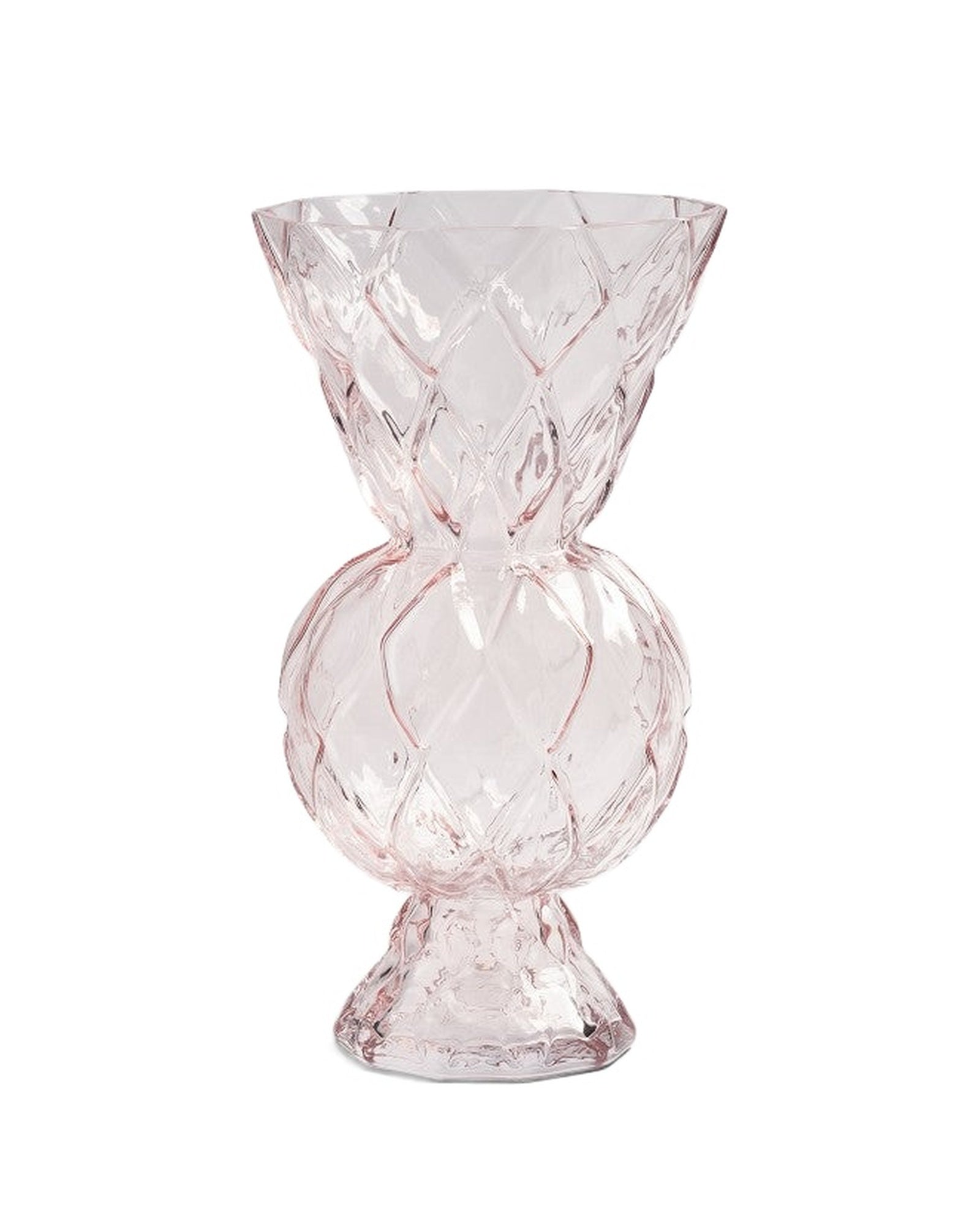 Vase rhombic rose - HOLO