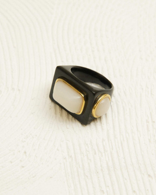 Bague - BRIGHTON noir HOLO