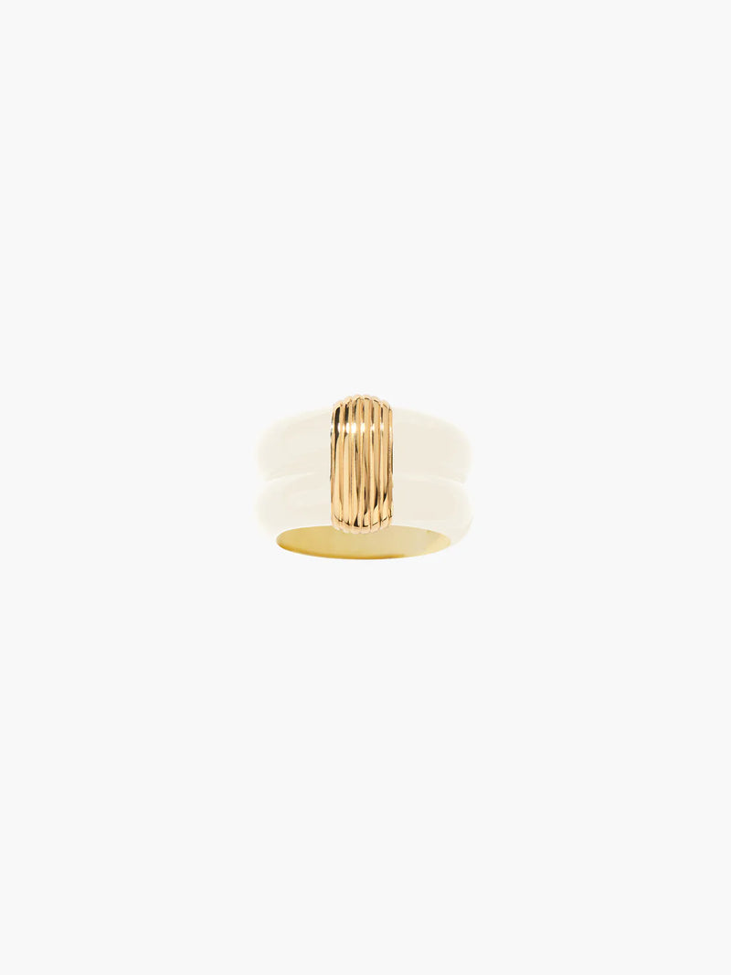 Bague Aurélie Bidermann | Katt ivoire