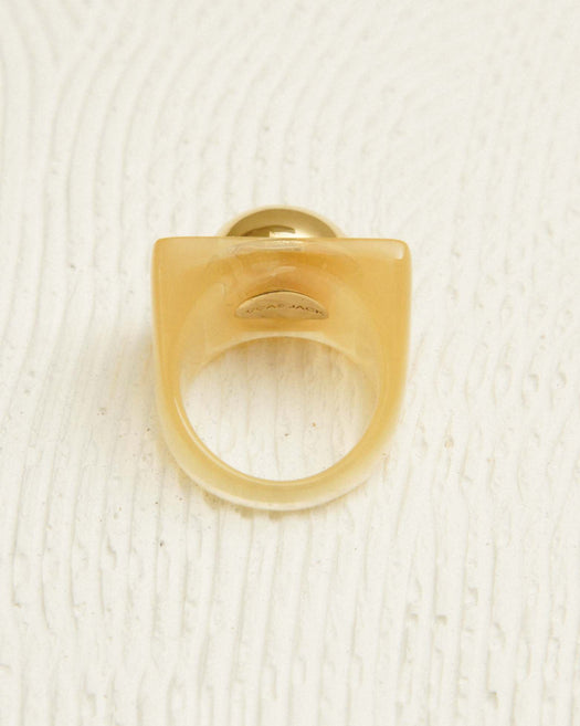 Bague - LUTON jaune/dorée HOLO