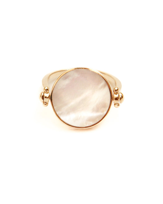 Bague - MAOLIA blanche HOLO