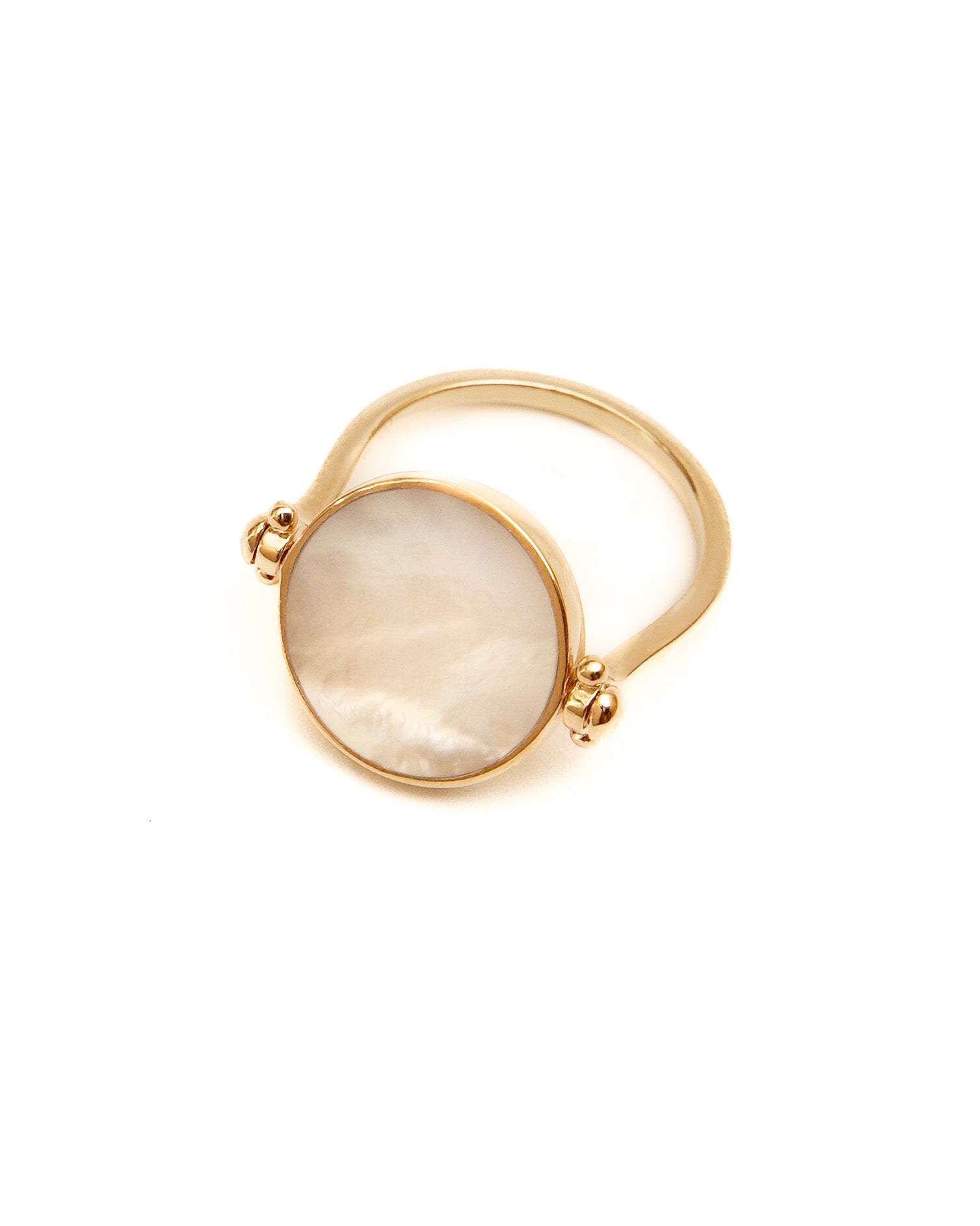 Bague - MAOLIA blanche 1
