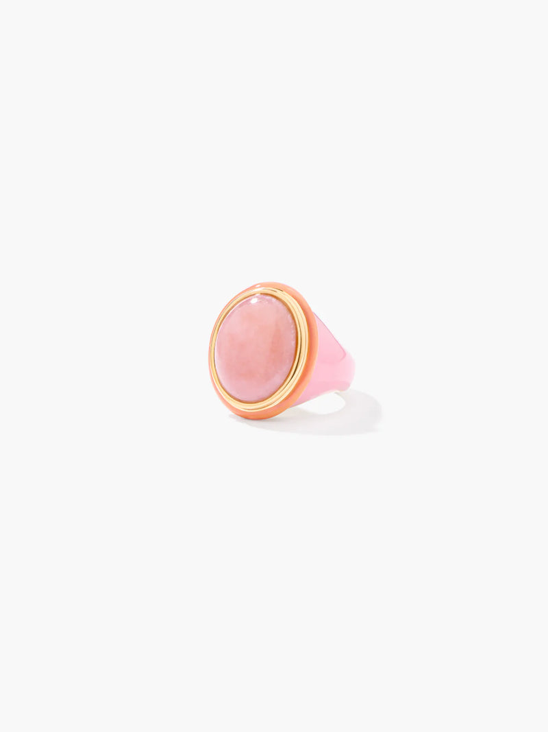Bague Aurélie Bidermann - Tabarin Opale rose