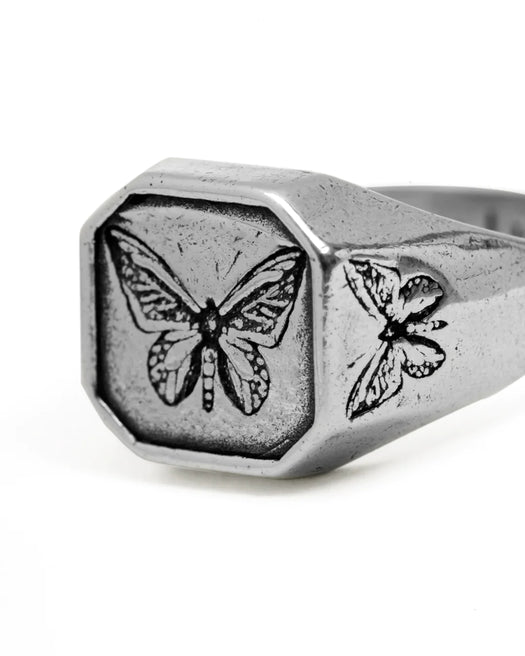 Bague argent - BUTTERFLY EFFECT HOLO