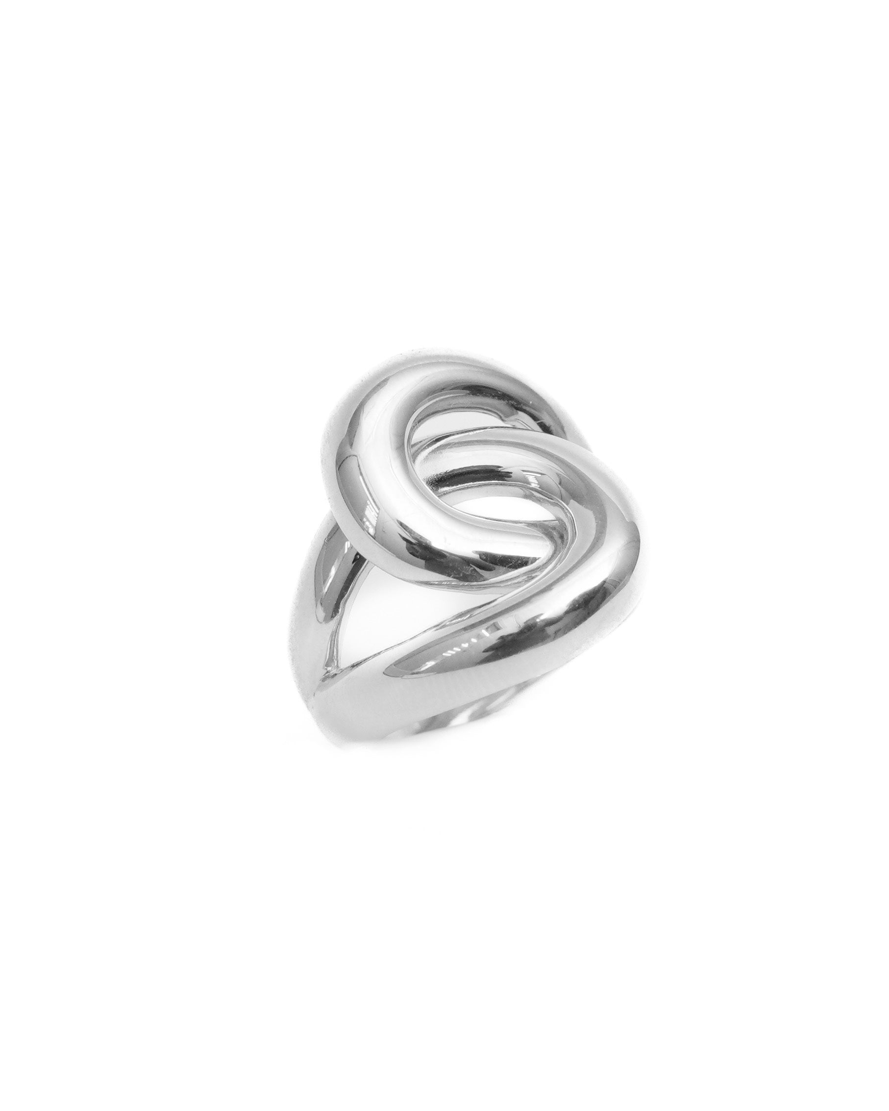 Bague argent entrelacée - CELIA 1