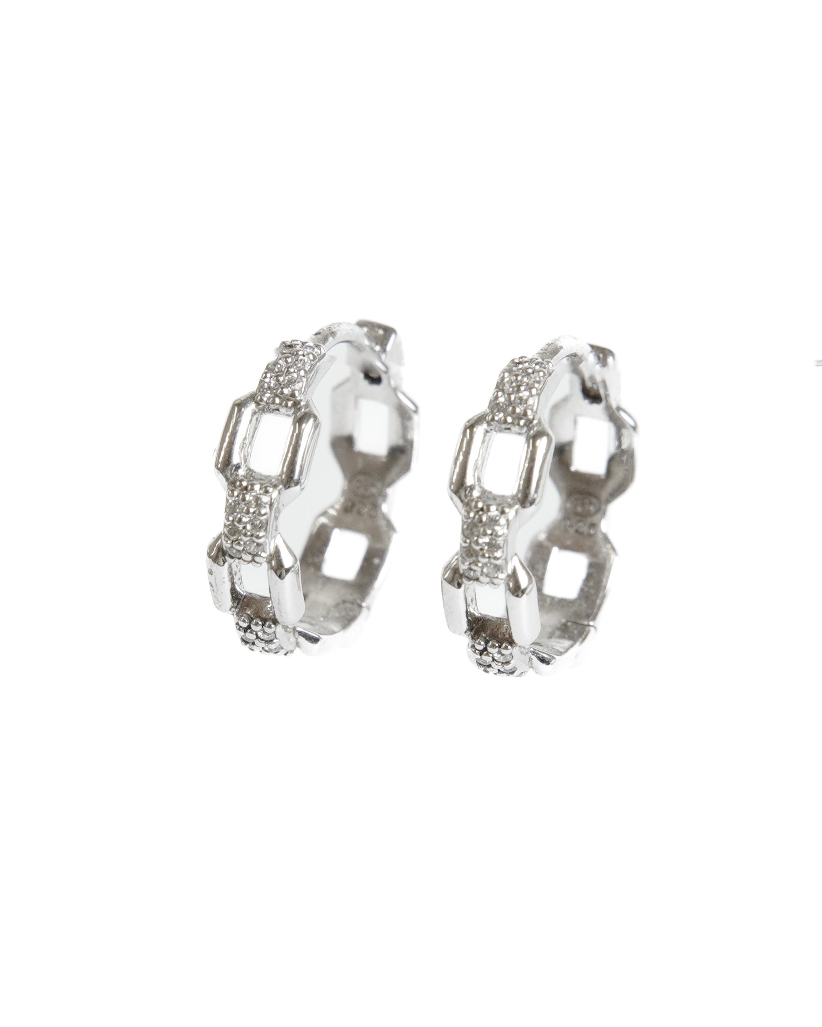 Boucles argent - LIANA HOLO