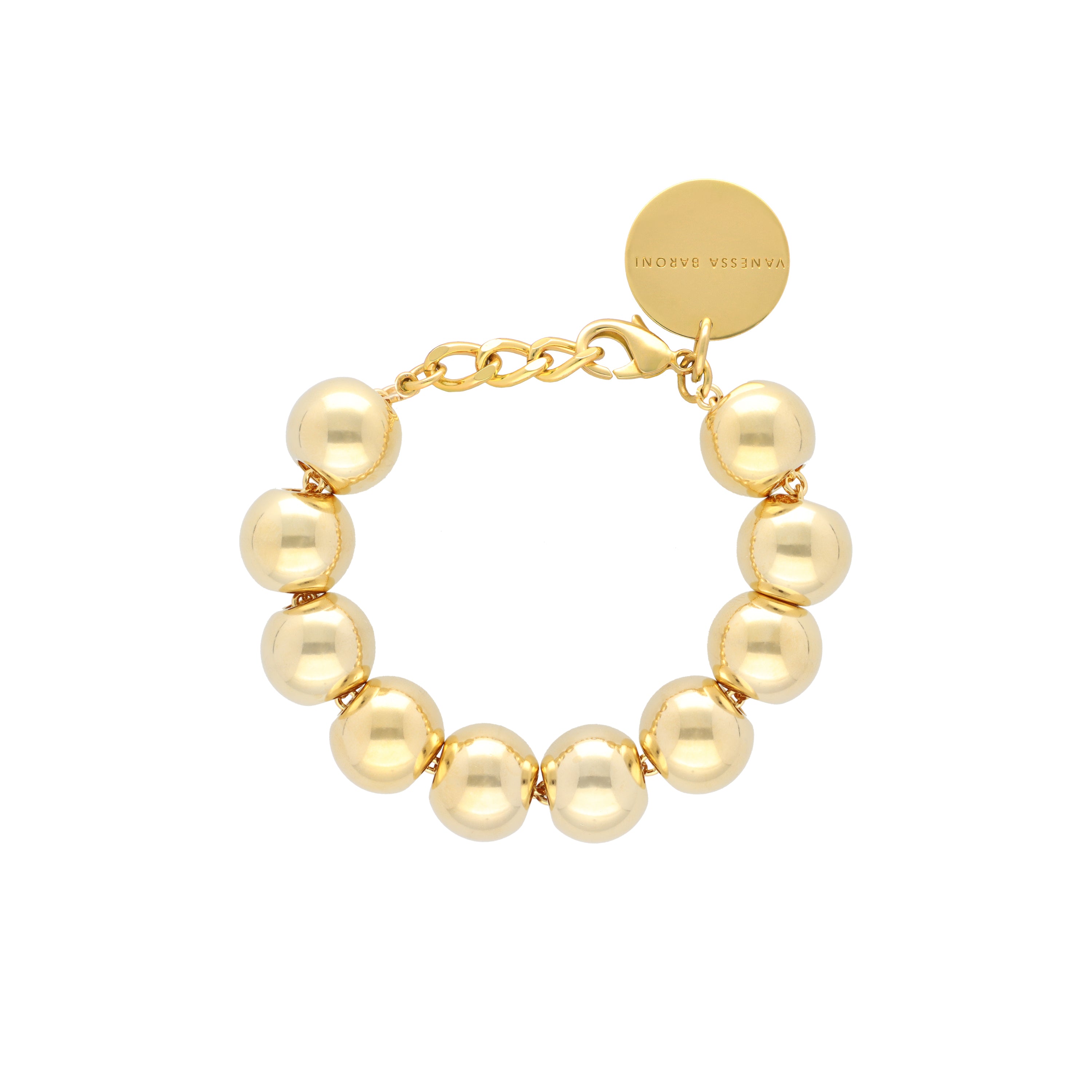 Bracelet - Beads Gold HOLO