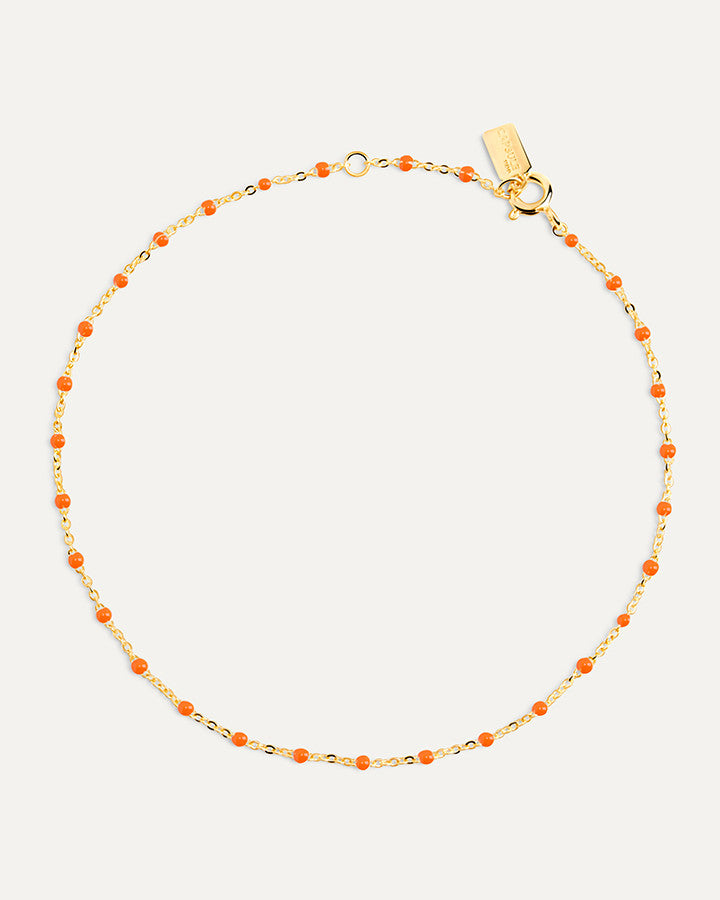 Bracelet Satellite - Orange HOLO