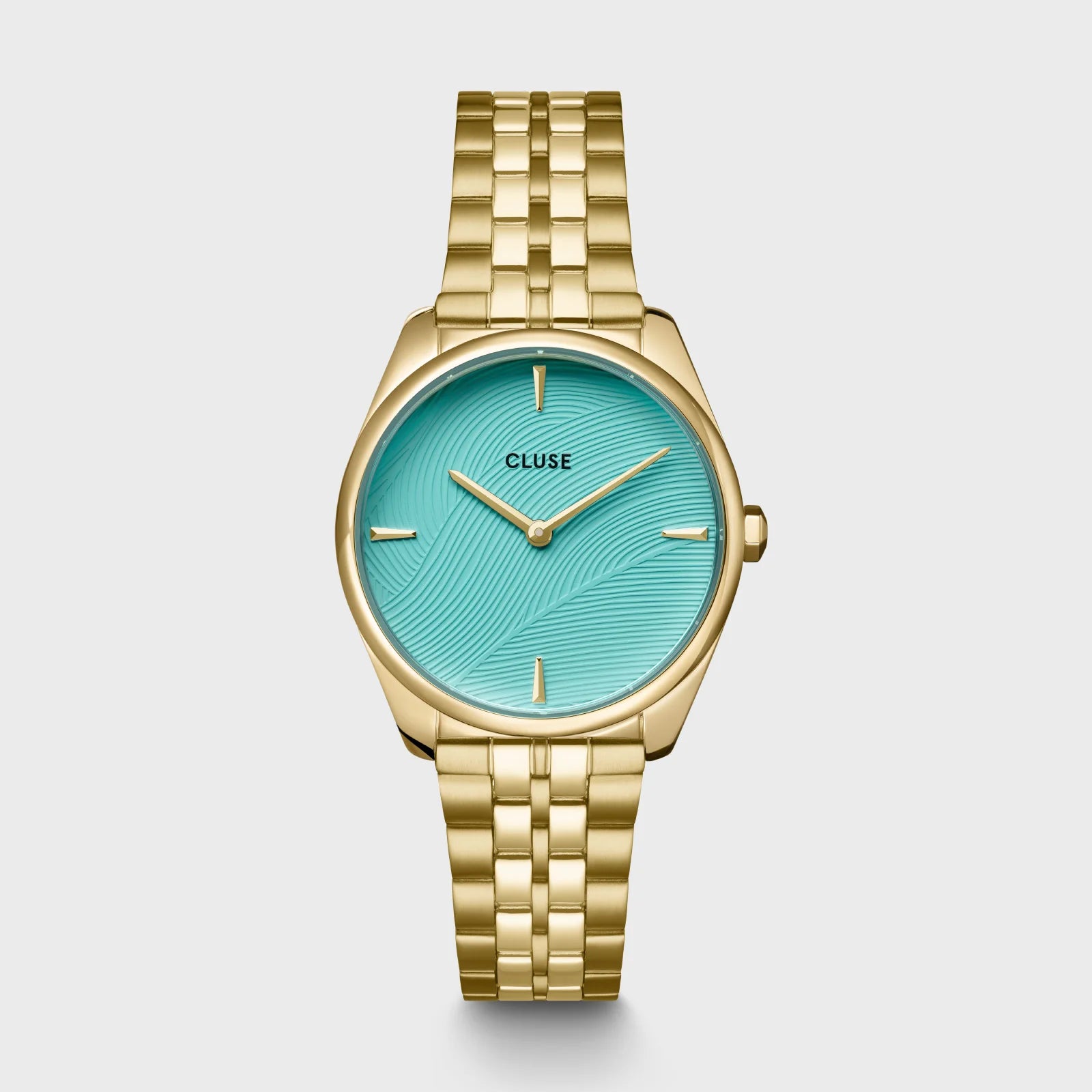 Cluse montre femme | Féroce petite cadran turquoise CW11220 1