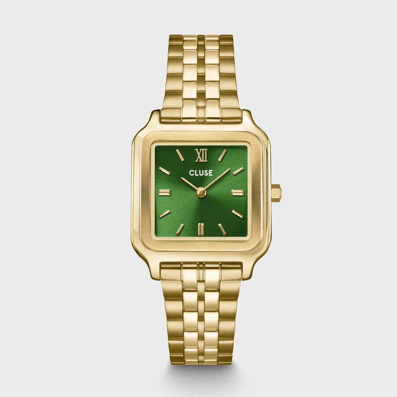 Cluse montre femme | Gracieuse cadran vert CW11905