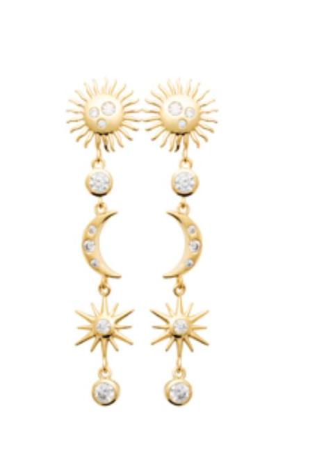 Boucles pendantes - Grande Olivia 1