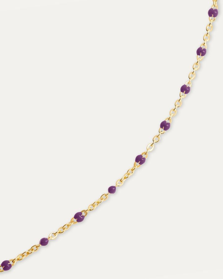 Collier Satellite - Amethyste HOLO