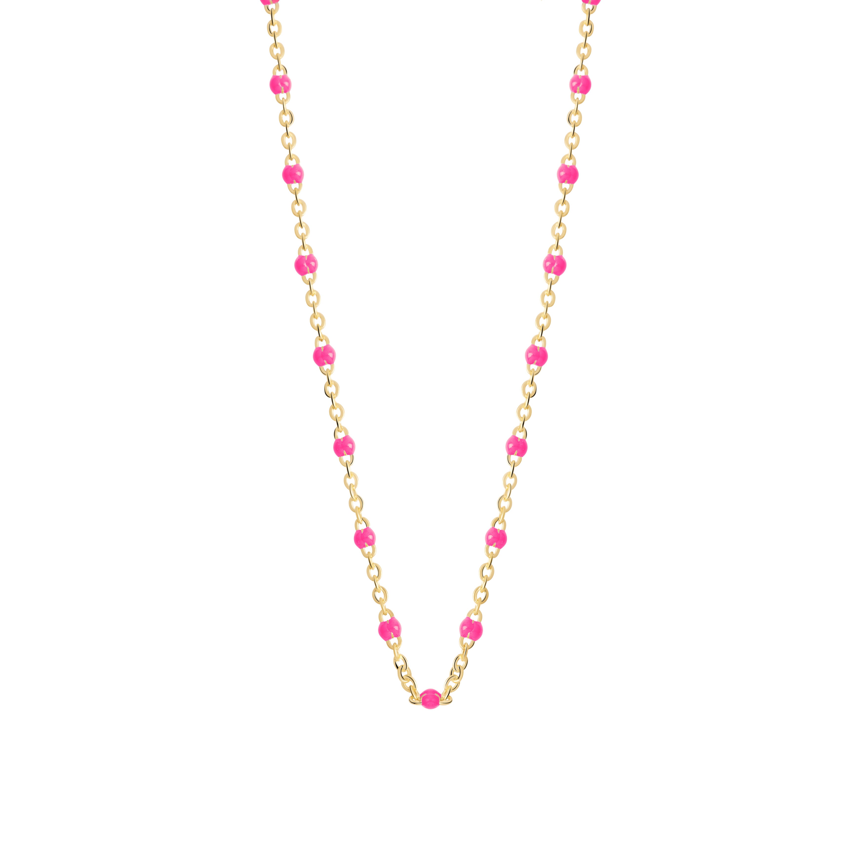 Collier Satellite - Rose bonbon HOLO