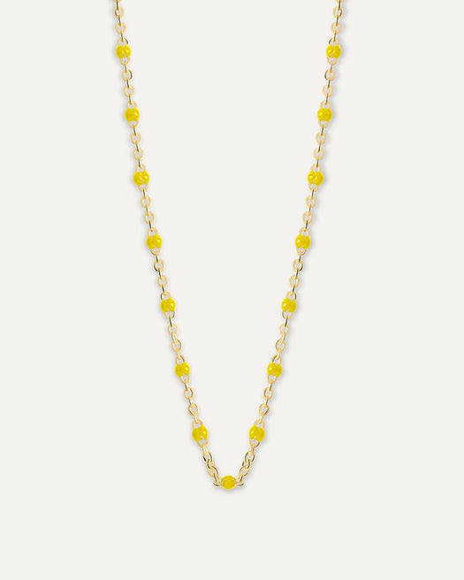 Collier Satellite - jaune HOLO