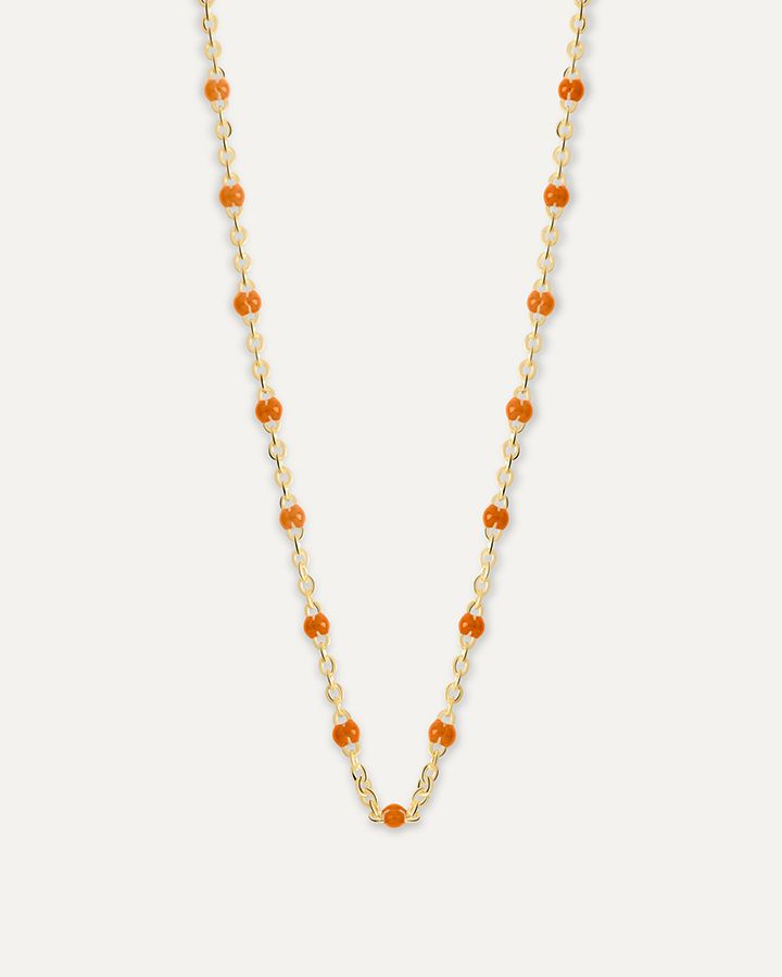 Collier Satellite - orange HOLO