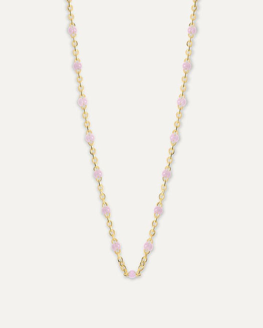 Collier Satellite - rose HOLO