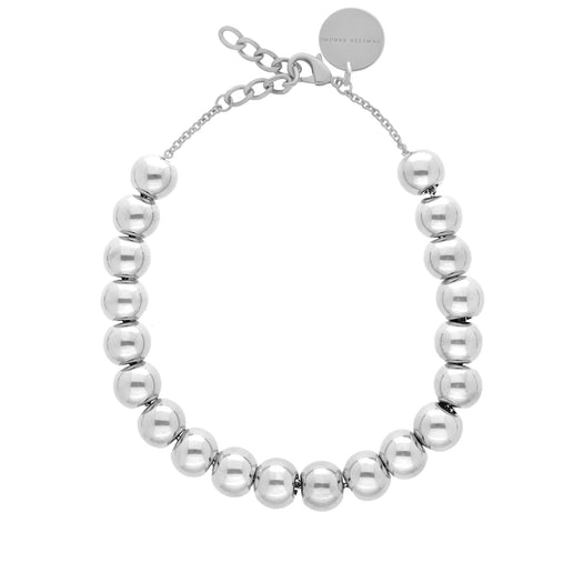 Collier - Small Beads short argentée HOLO