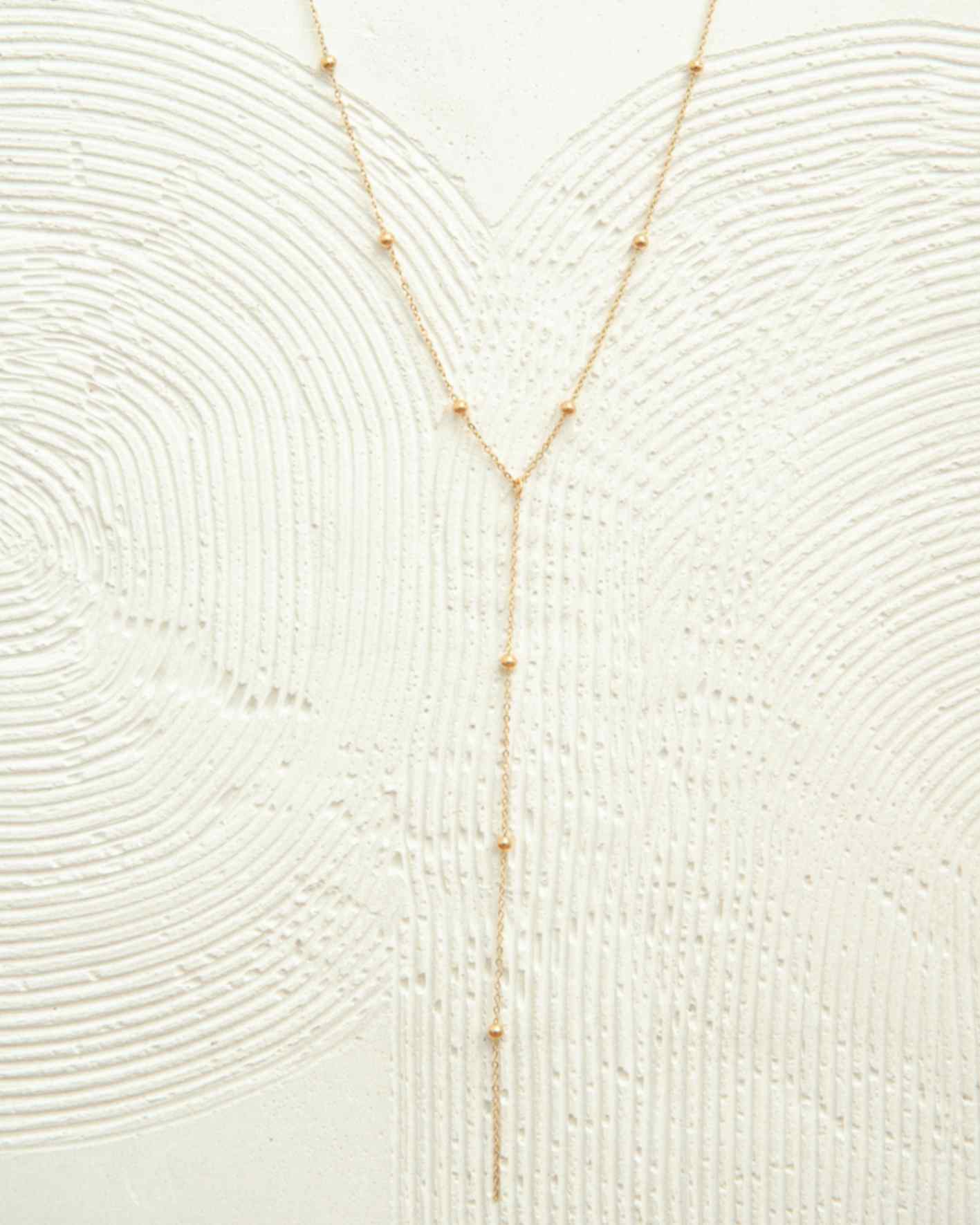 Collier Y (acier inoxydable) - Gabrielle 1