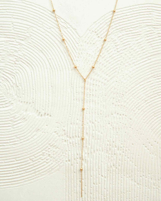 Collier Y (acier inoxydable) - Gabrielle HOLO