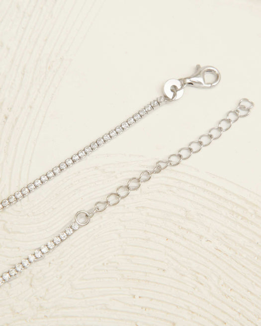 Collier argent - TULIPE HOLO