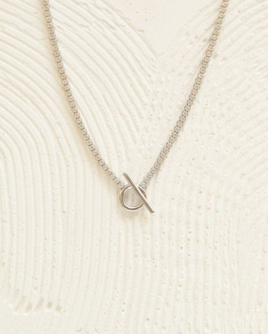 Collier argent - TULIPE HOLO