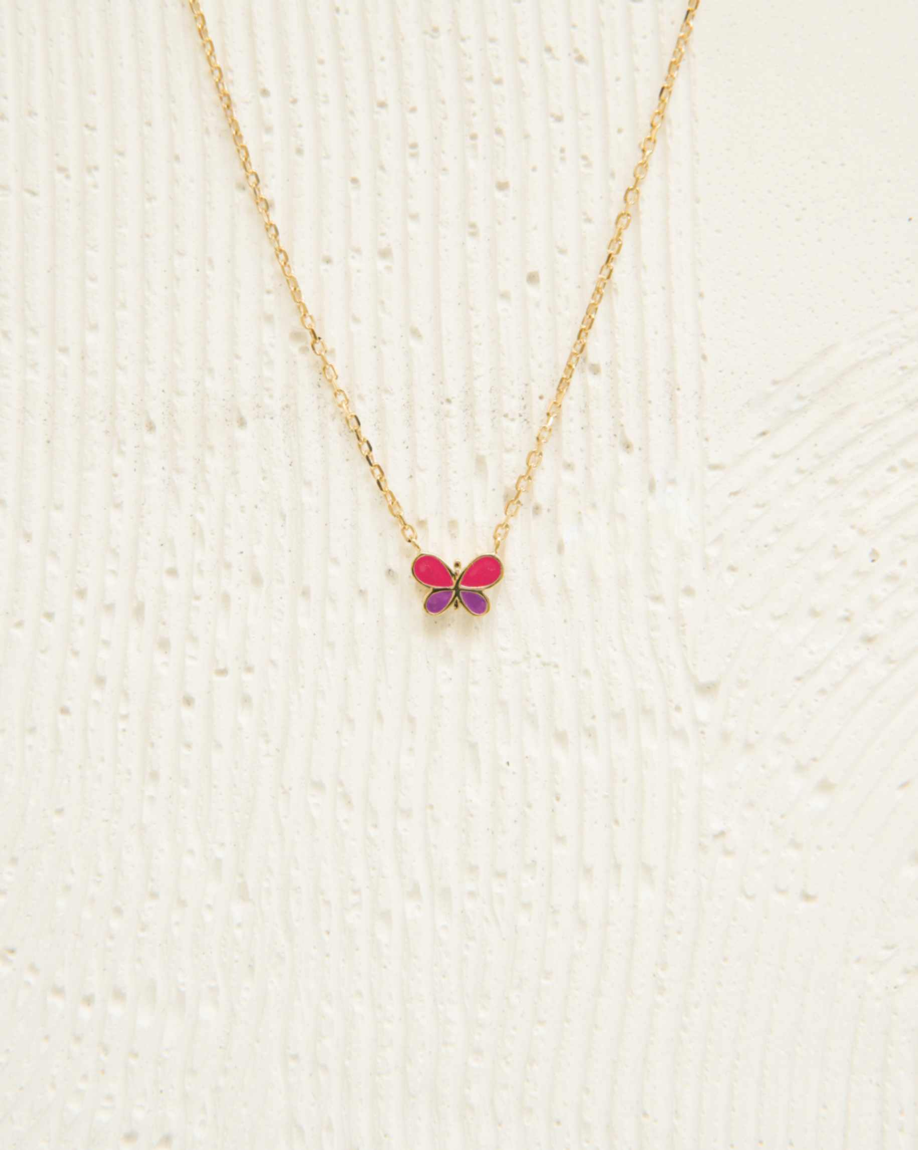 Collier enfant - PAPILLON HOLO