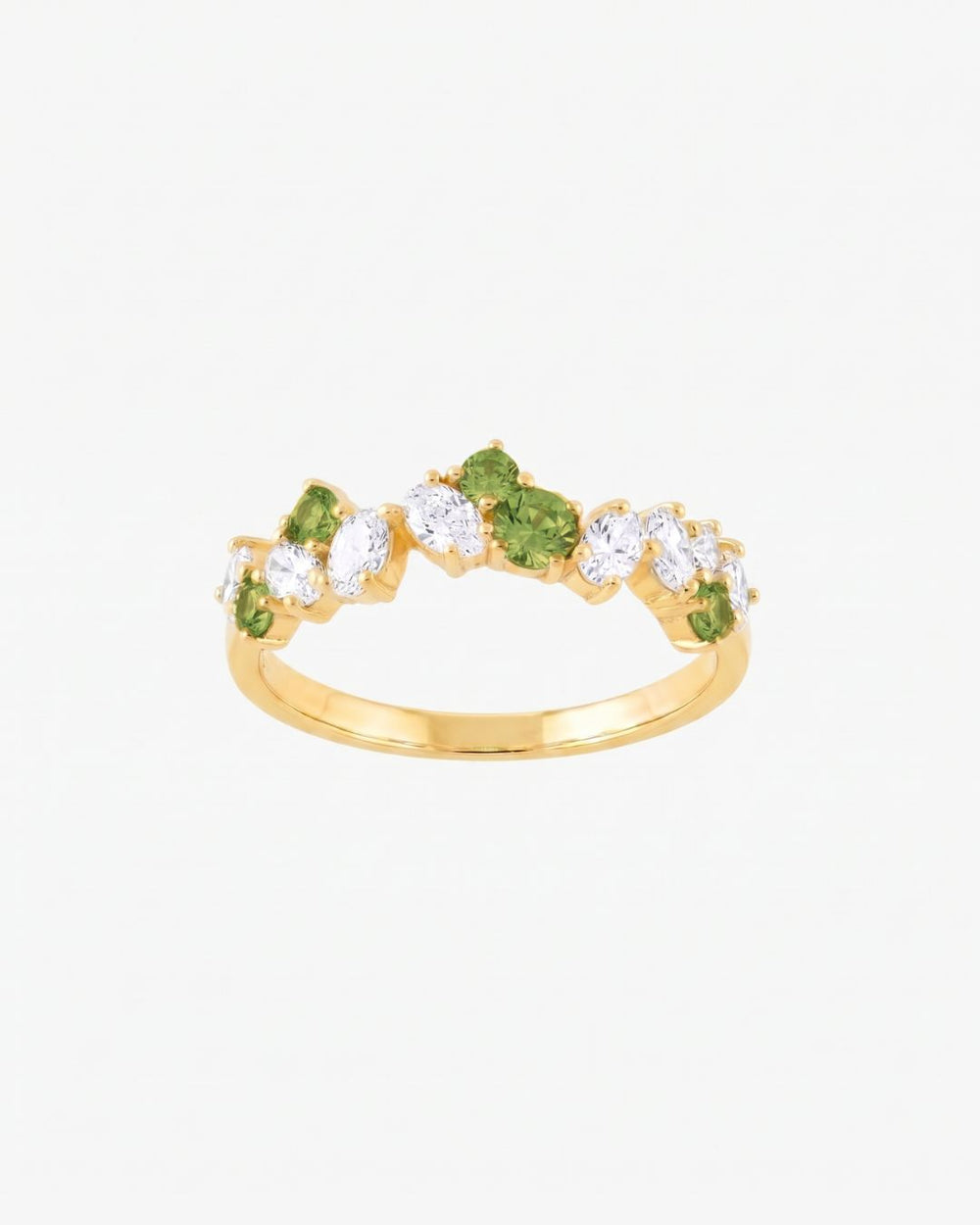 Bague - Théa verte