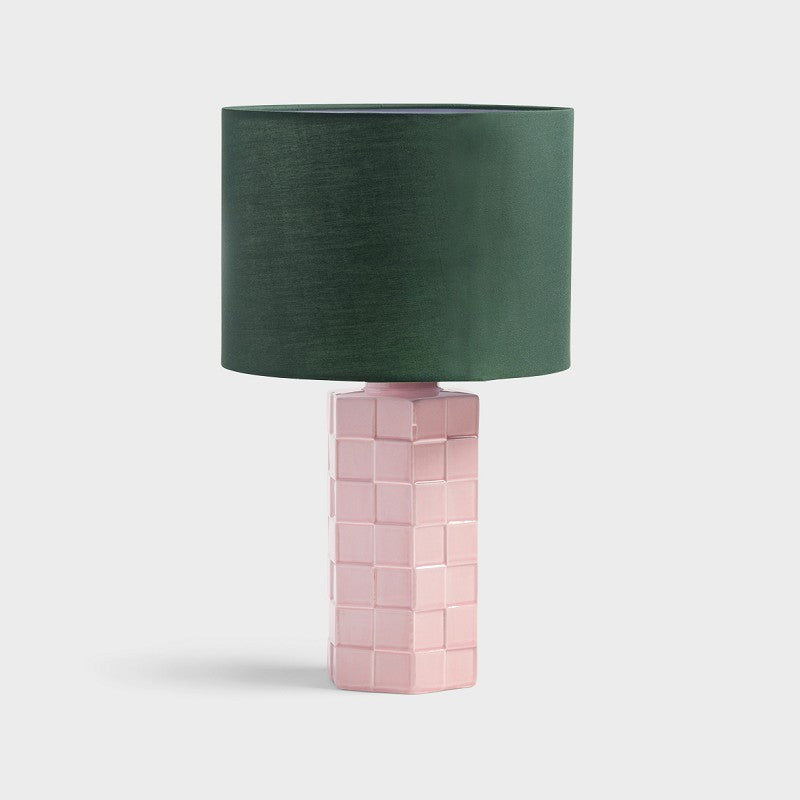 Lampe d'interieur | &Klevering - Damier rose 1