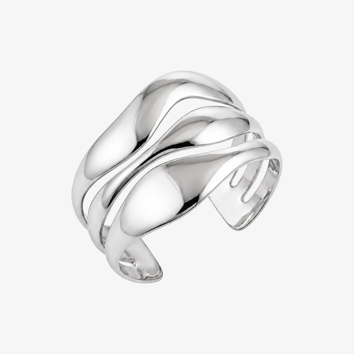 Jonc (acier inoxydable) - Lou argente - HOLO