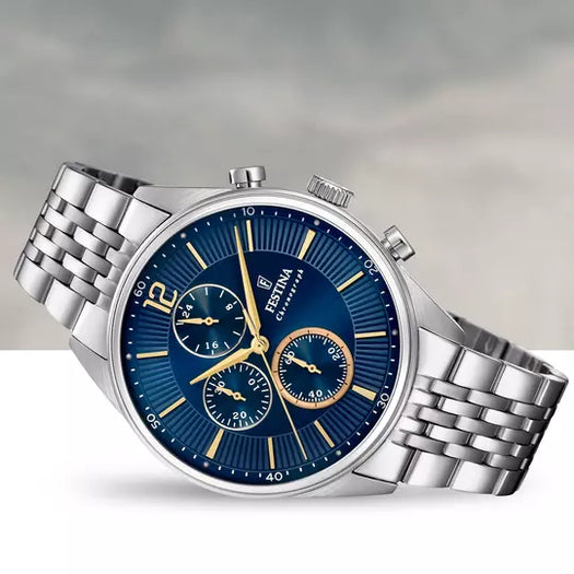 MONTRE FESTINA F20285/3 BLEU, HOMME HOLO