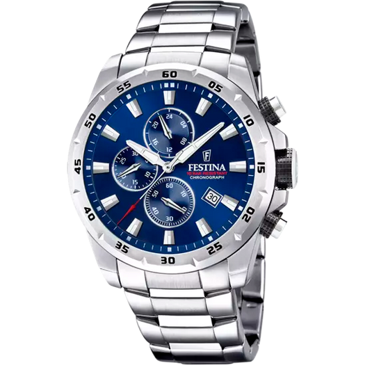 MONTRE FESTINA F20463/2 BLEU, HOMME HOLO