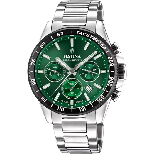 MONTRE FESTINA F20560/4 VERT, HOMME HOLO