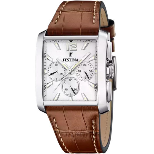 MONTRE FESTINA F20636/1 GRIS ARGENTÉ, HOMME HOLO