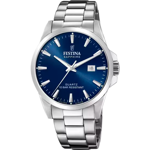 MONTRE FESTINA (swiss made) F20024/3 BLEU, HOMME HOLO