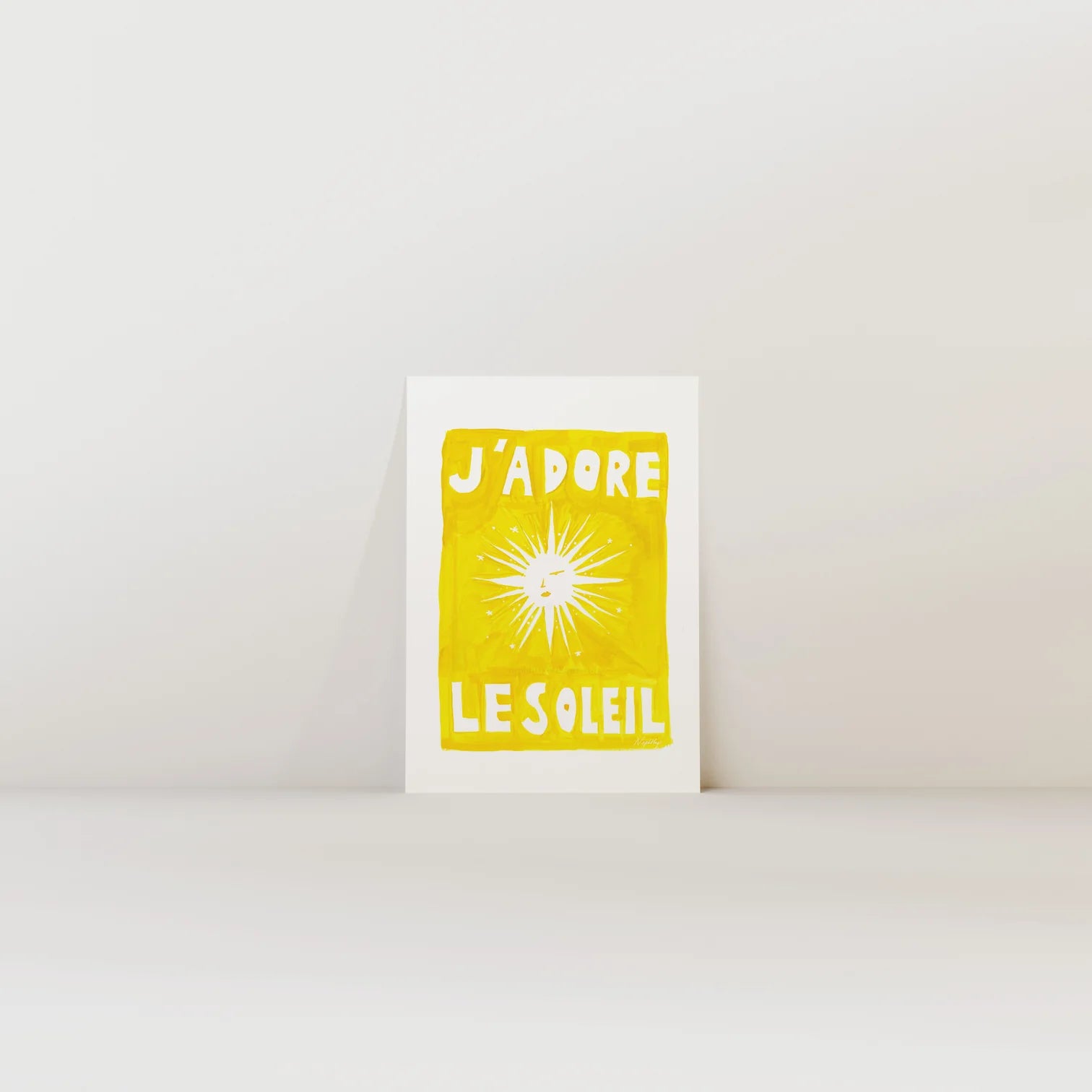 Affiche Nephthys - J'adore le soleil 1