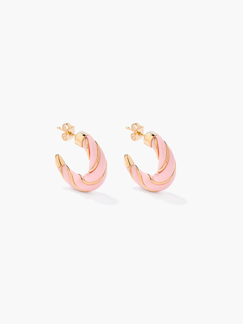 Boucles d'oreilles Aurélie Bidermann | Diana baby pink