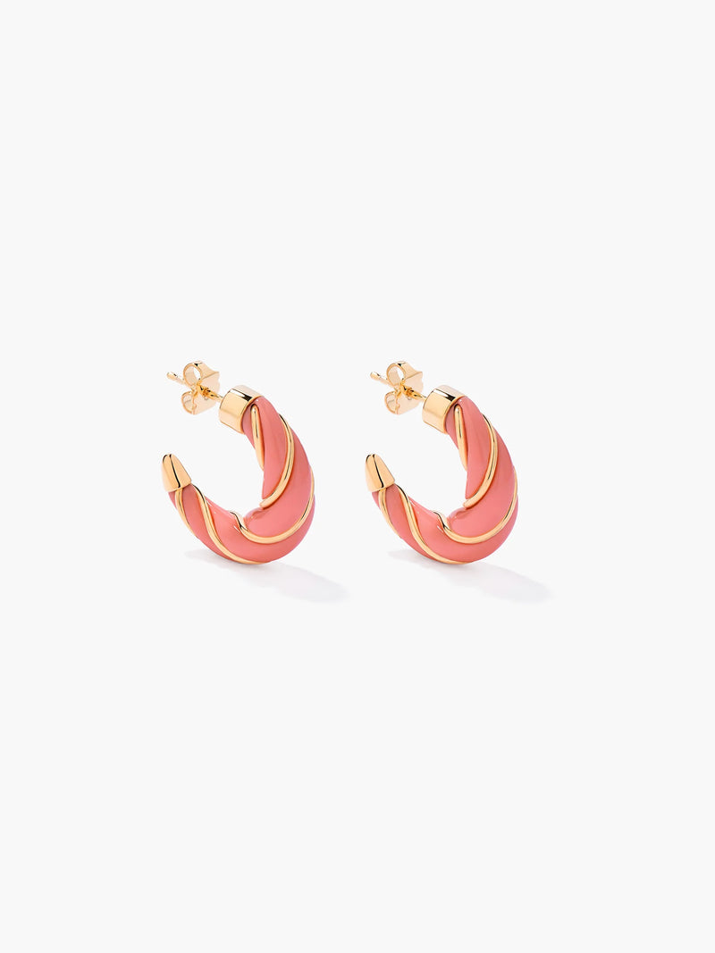 Boucles d'oreilles Aurélie Bidermann | Diana rose