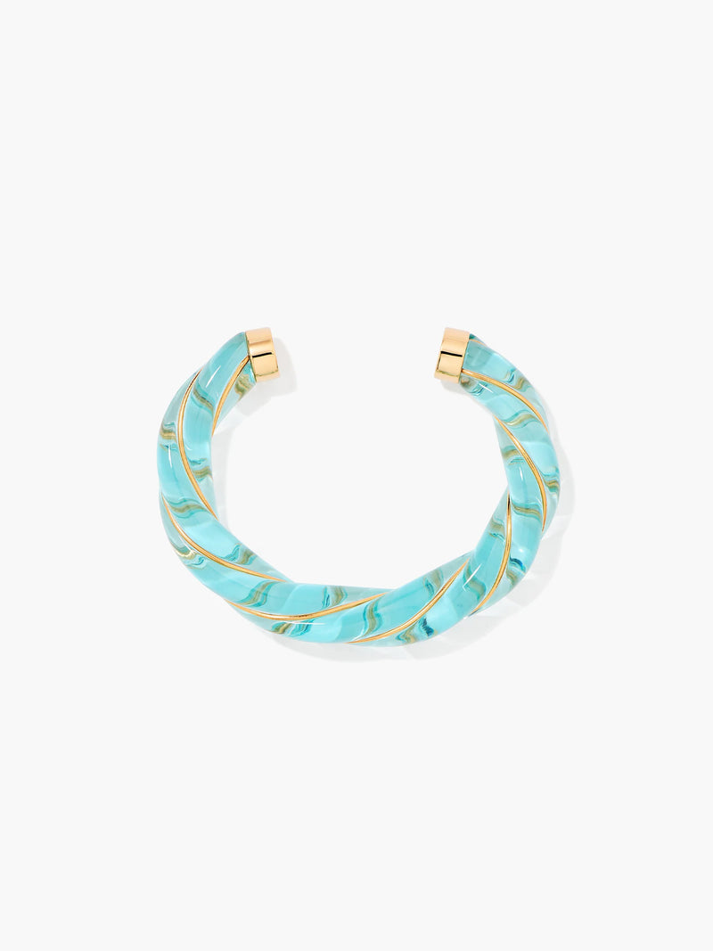 Bracelet Aurélie Bidermann | Diana Translucide Bleu Ciel