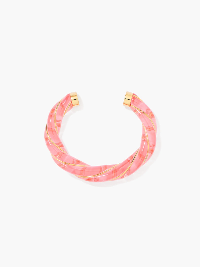 Bracelet Aurélie Bidermann | Diana Translucide Rose
